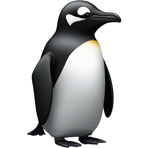 Sad penguin emoji
