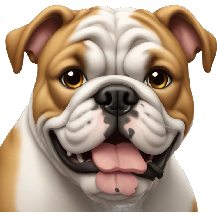 bulldog ingles login emoji