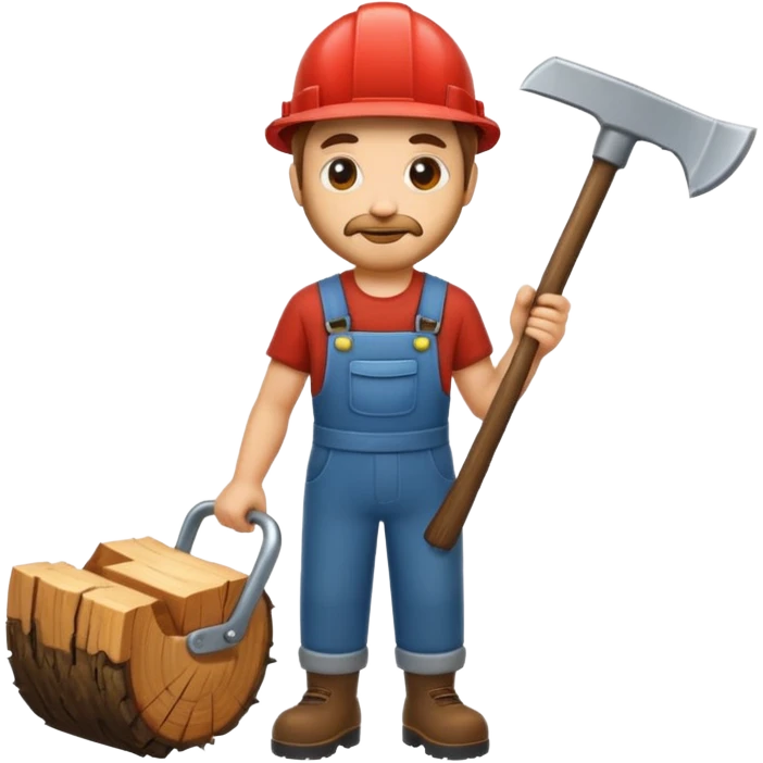 woodcutter emoji