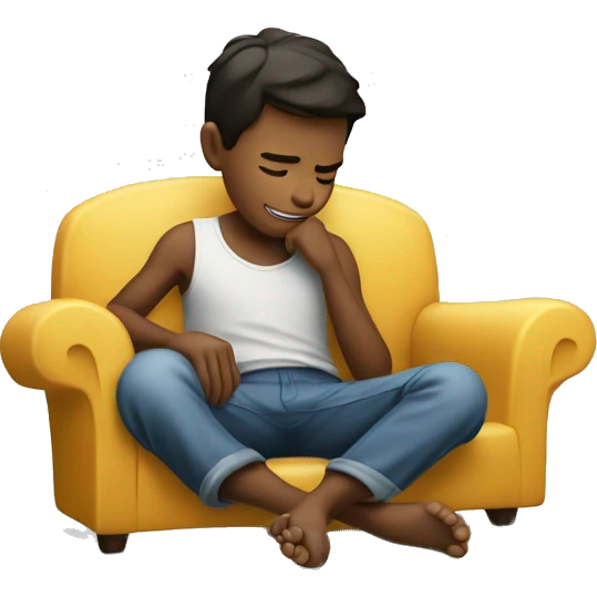 Niño chillando  emoji
