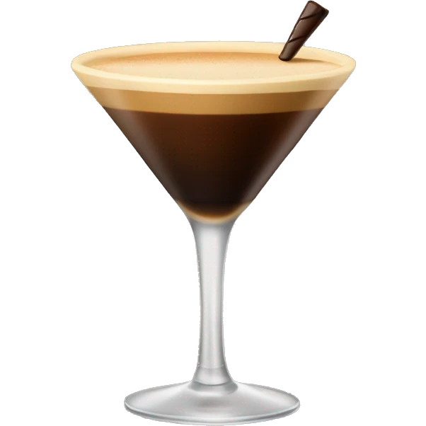 Espresso martini emoji