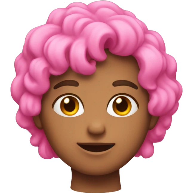Pink hart emoji