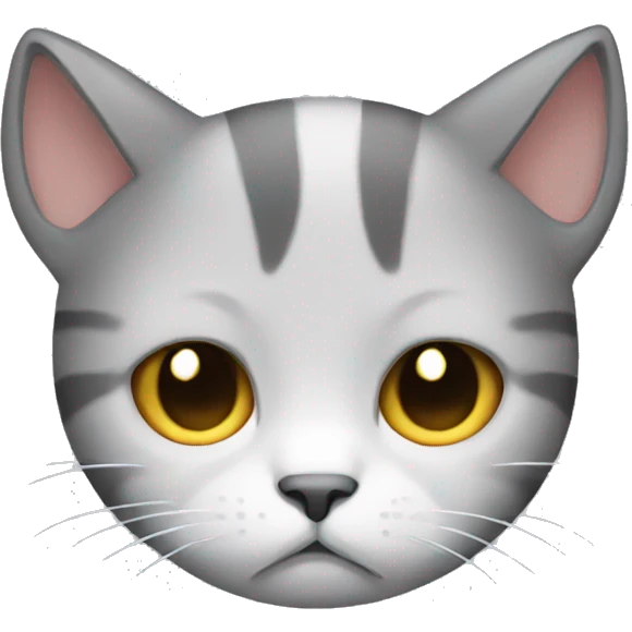 Sad cat emoji