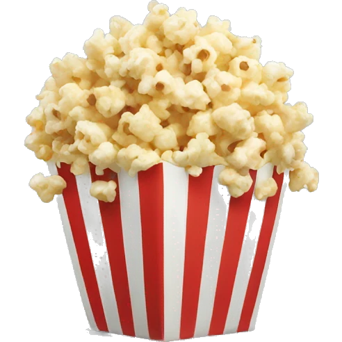 Popcorn ball emoji