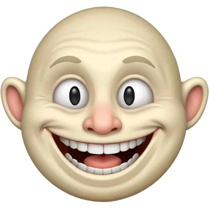 Troll face emoji