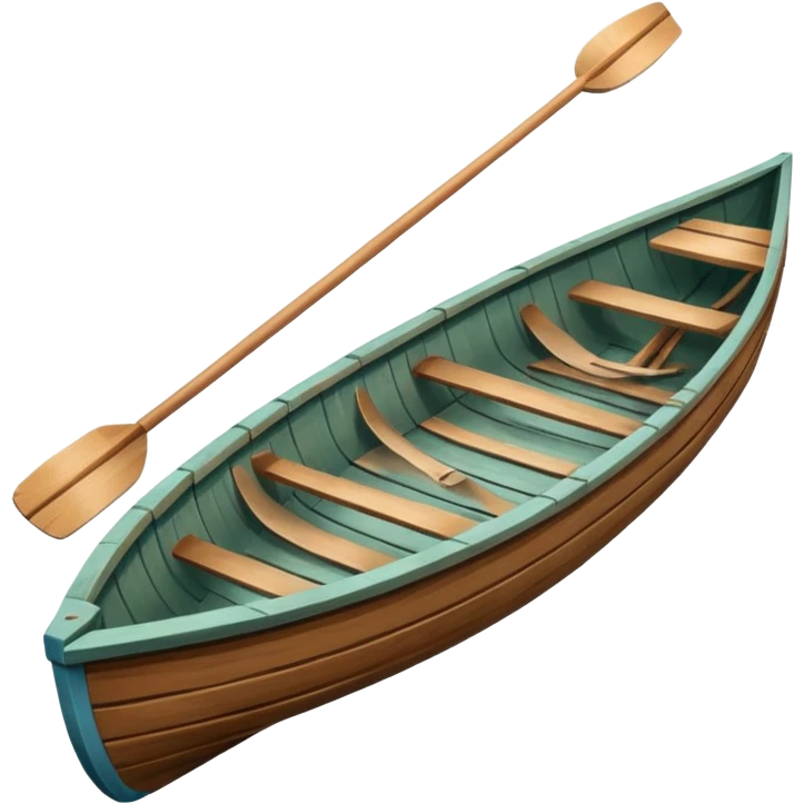 Rowboat – Small boat with oars emoji