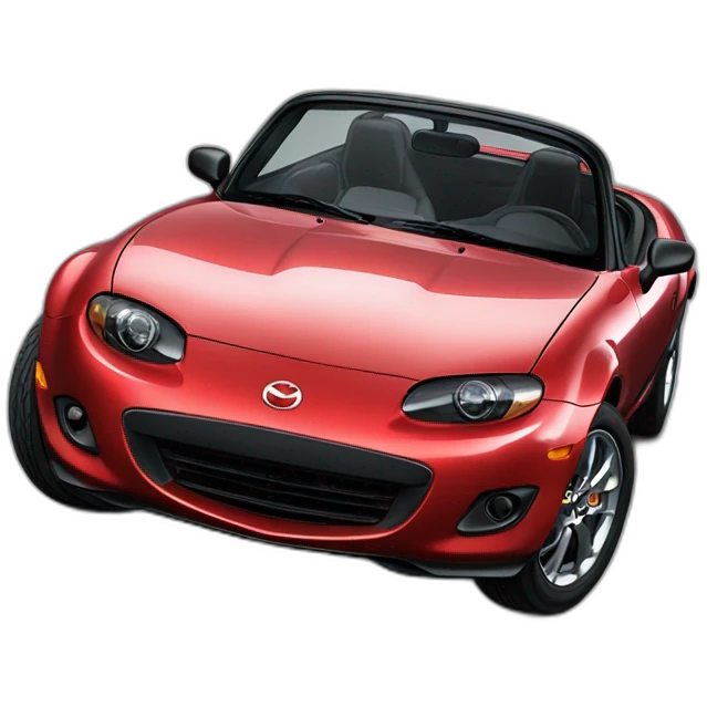Mazda mx-5 na emoji
