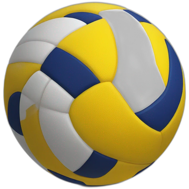hyper realistic volley ball emoji
