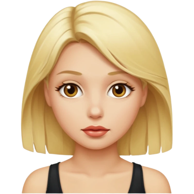 Blonde sex emoji