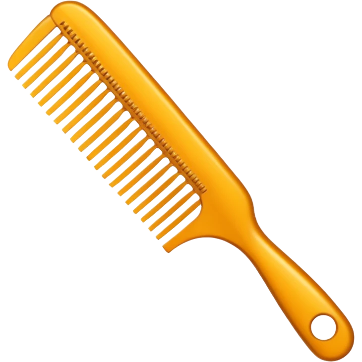 hairdressing comb emoji