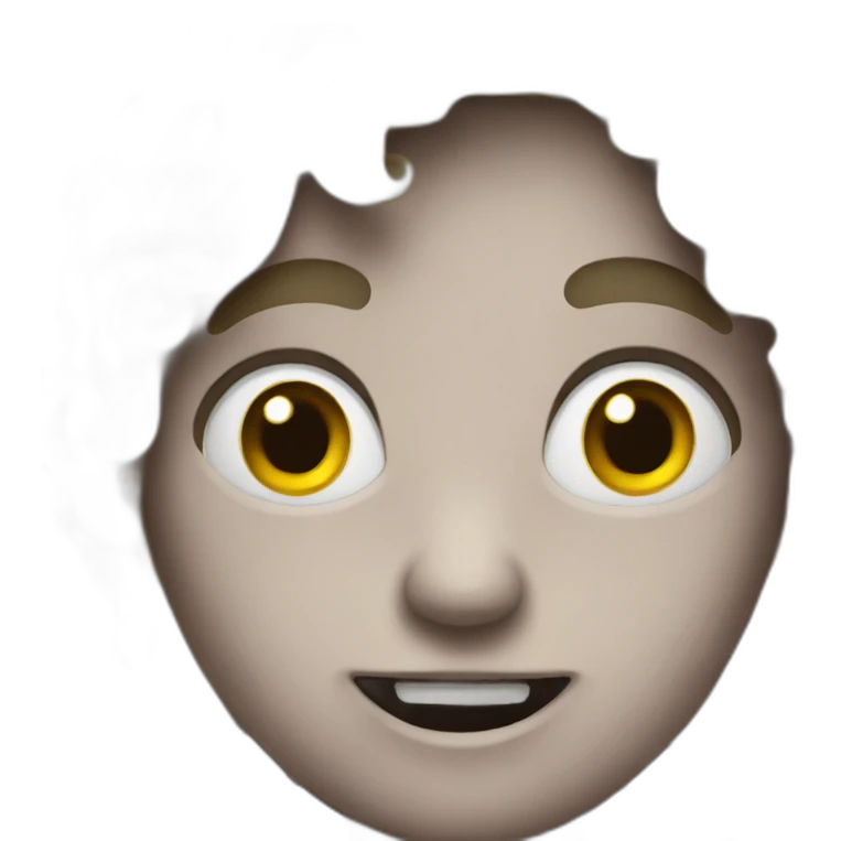 Creepy scary emoji