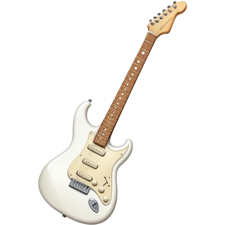 white guitar emoji