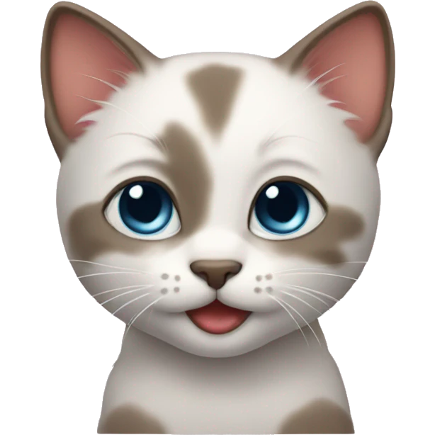 Cute kitten emoji