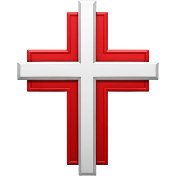 Cruz de borgoña emoji