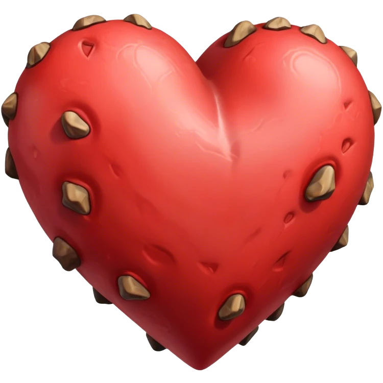 Brindled heart  emoji