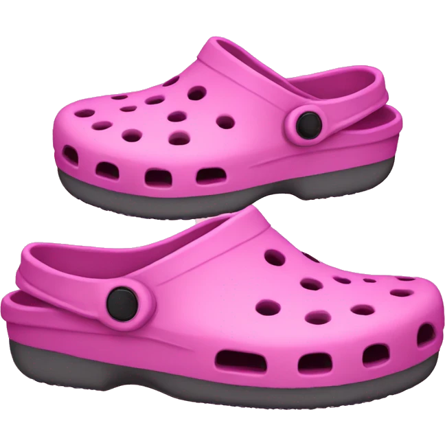 pink crocs  emoji