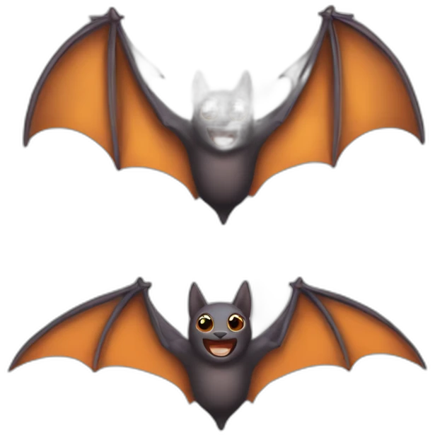 Bat valencia colores emoji