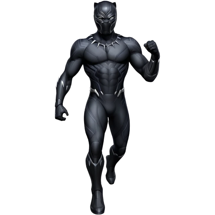 Black panther superhero emoji