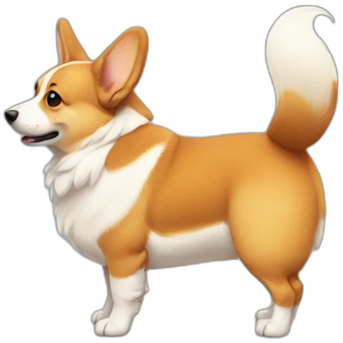 corgi butt emoji