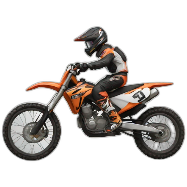 Motocross emoji