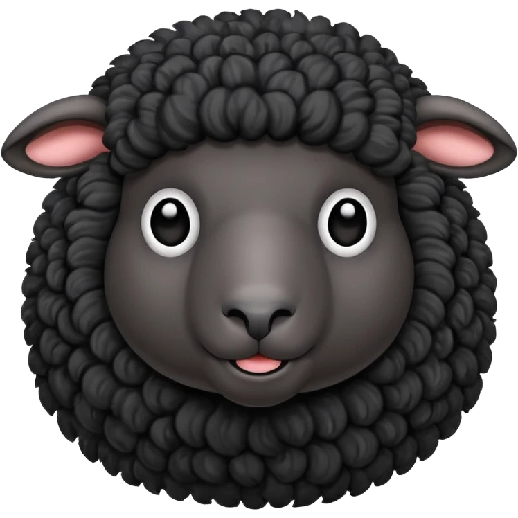 Oveja negra  emoji