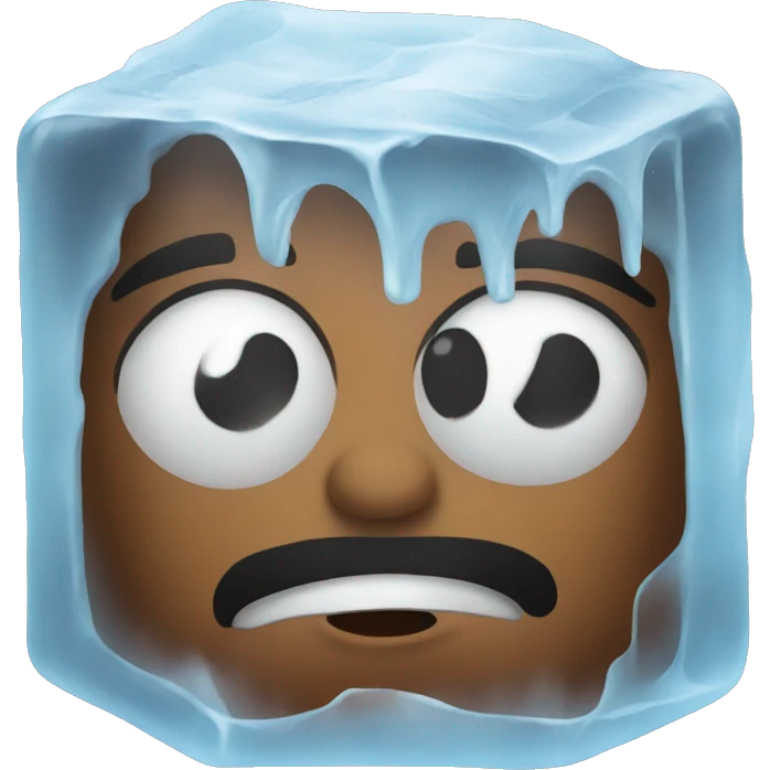 Ice cube  emoji
