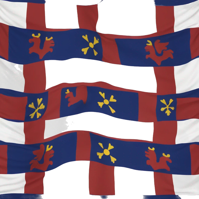 Acadien flag emoji