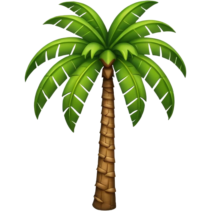 Iphone palm tree emoji  emoji