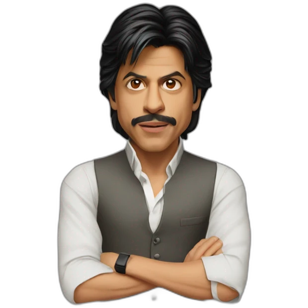 shahrukh in dunki emoji