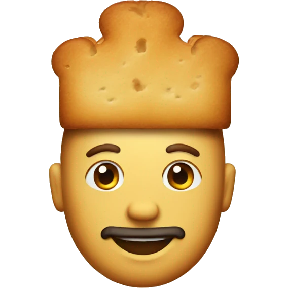 King of bread emoji