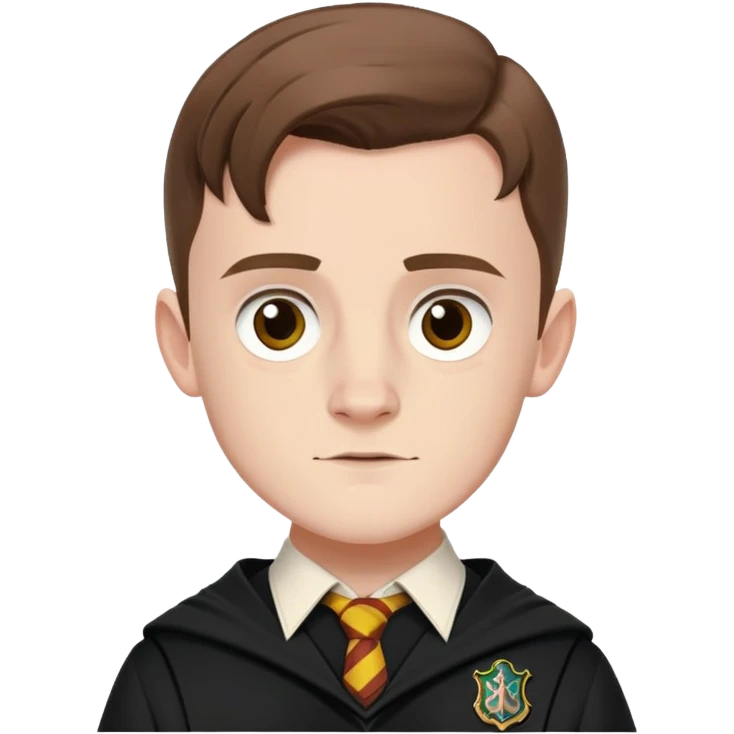 Josh Herdman as Gregory Goyle in harry potter emoji
