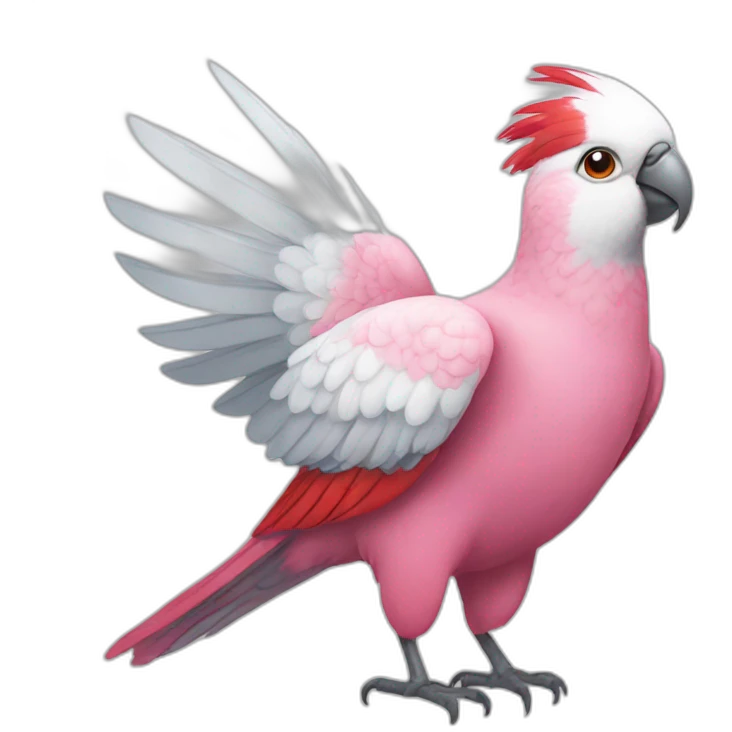 galah bird  emoji