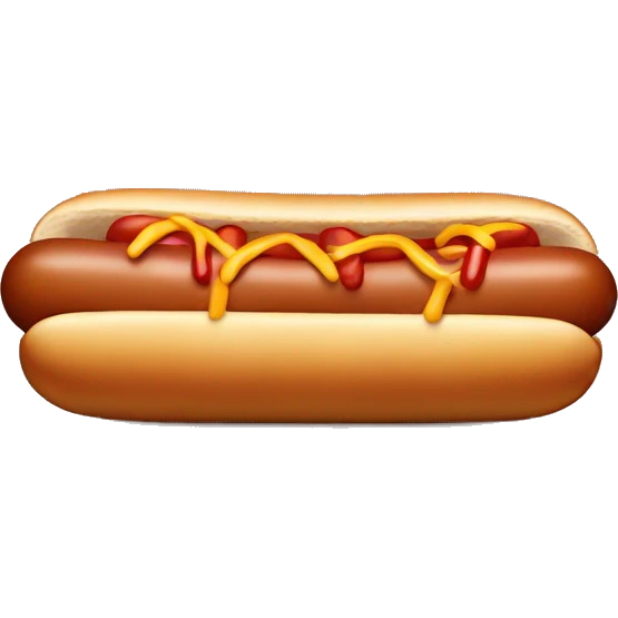 hot dog emoji