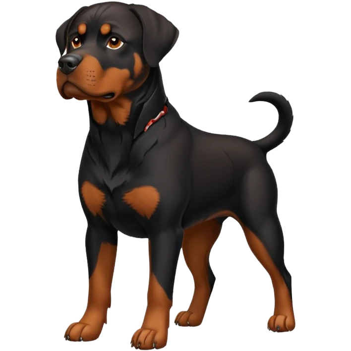 Rotwiller dog emoji