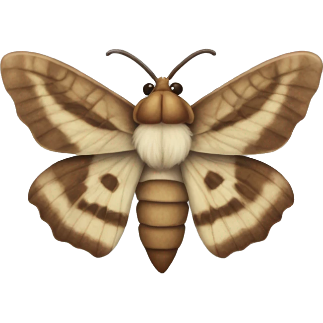 Mouth moth emoji