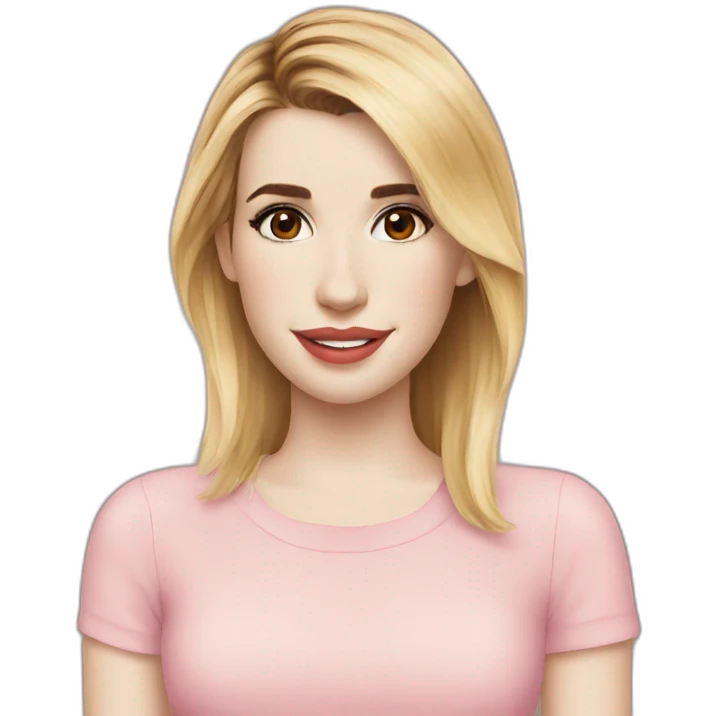 Emma roberts emoji
