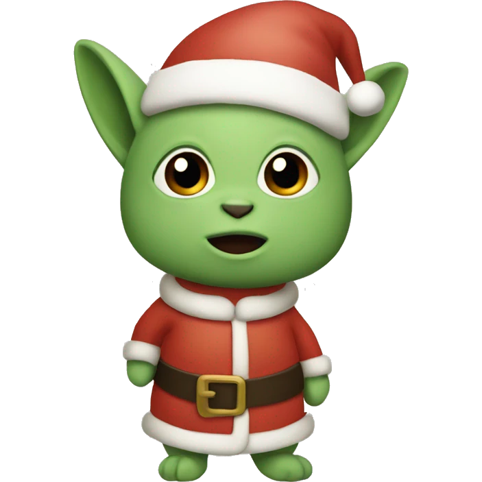 christmas grogu emoji