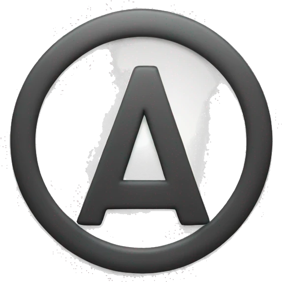 Letter A emoji
