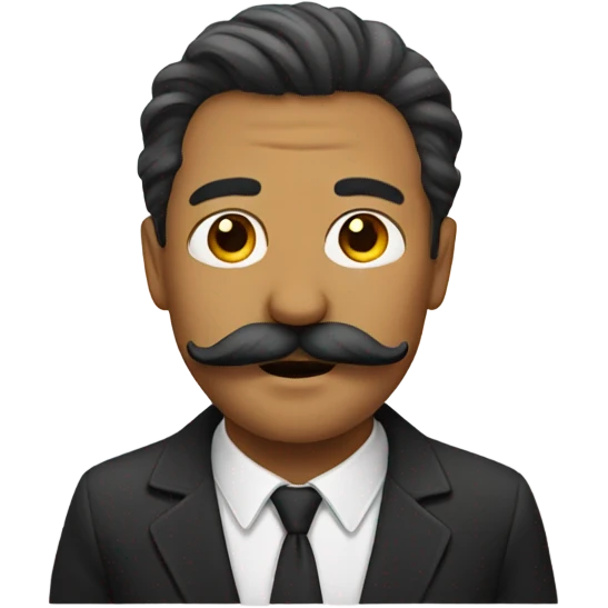 mustache  emoji