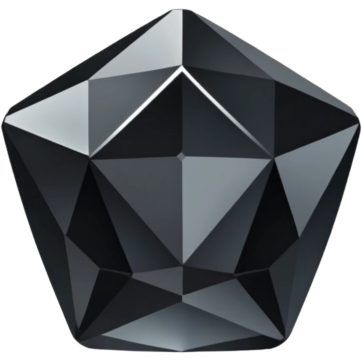 56 karat black diamond crystal emoji