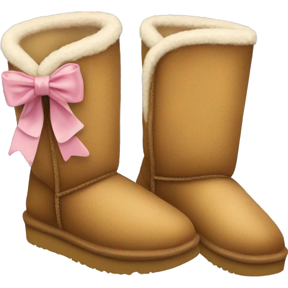 uggs with bows emoji