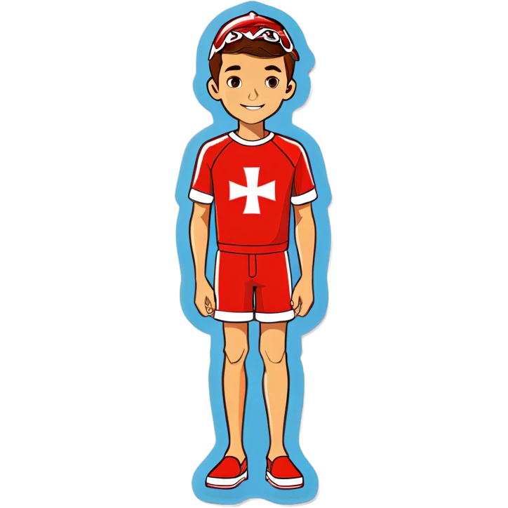 Lifeguard boy emoji