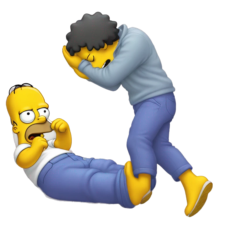 simpson qui pleure emoji