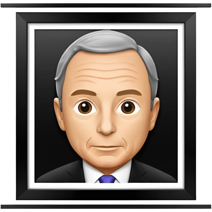 black bloomberg news emoji