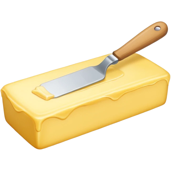 create a butter emoji