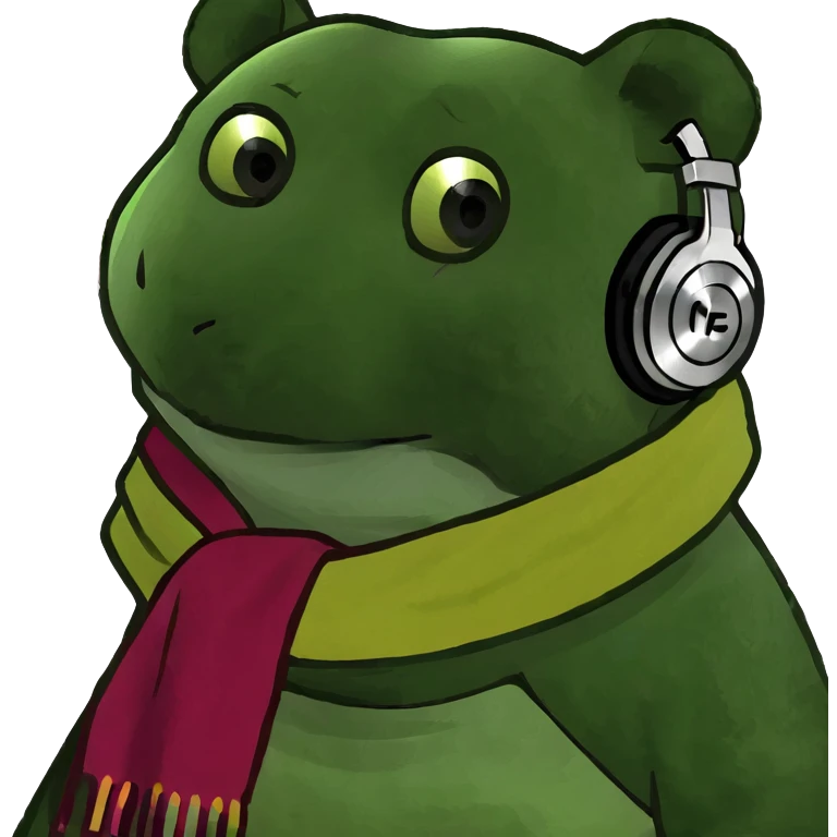 Panda wearing headphones emoji