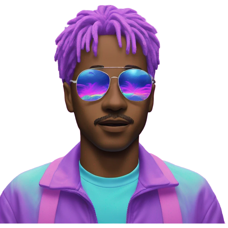 Trippy vaporwave aesthetic  emoji