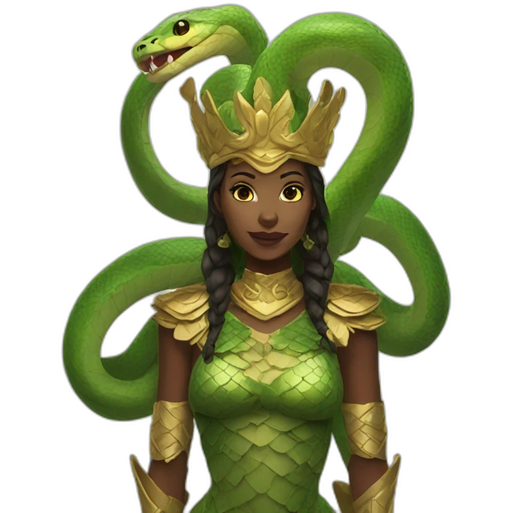 Snake Queen emoji