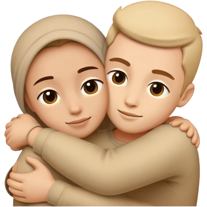 Skuf hugs two altushki emoji