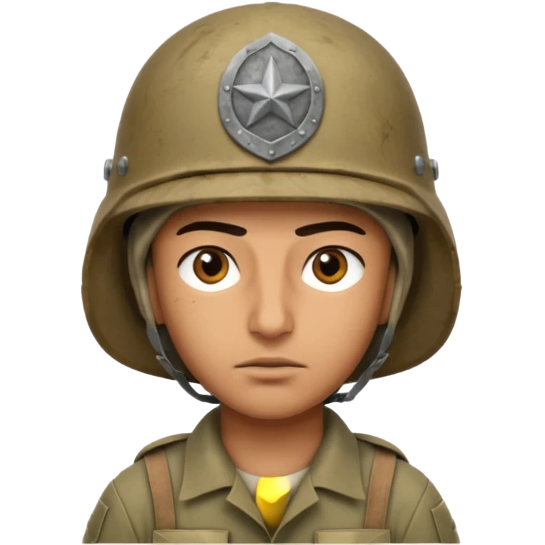 Arab 1984 soldier face emoji